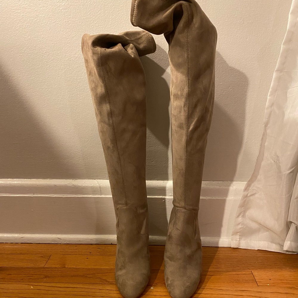 Steve Madden emotions over the knee boots